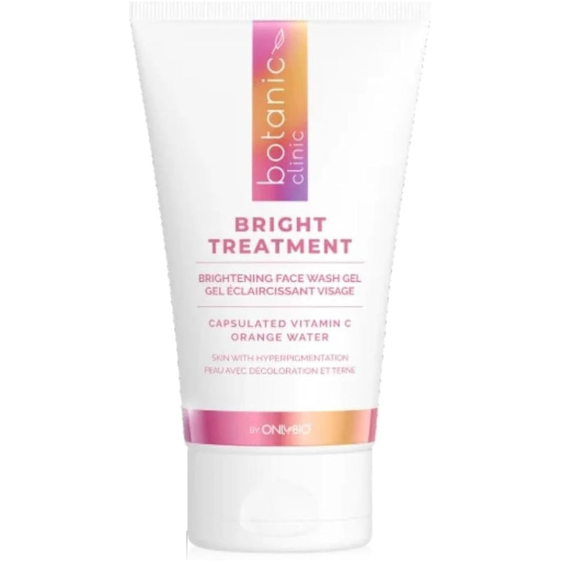 Botanic Clinic Bright Face Wash Gel, Encapsulated Vitamin C and Orange Water, 150ml
