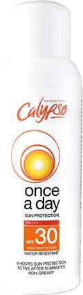 Calypso Once A Day SPF30 Sunscreen Spray for Face and Neck 150ml