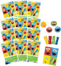 Sesame Street Make Mold Kit, 9 Pieces, Dough Colours and Cutters, Age 3+