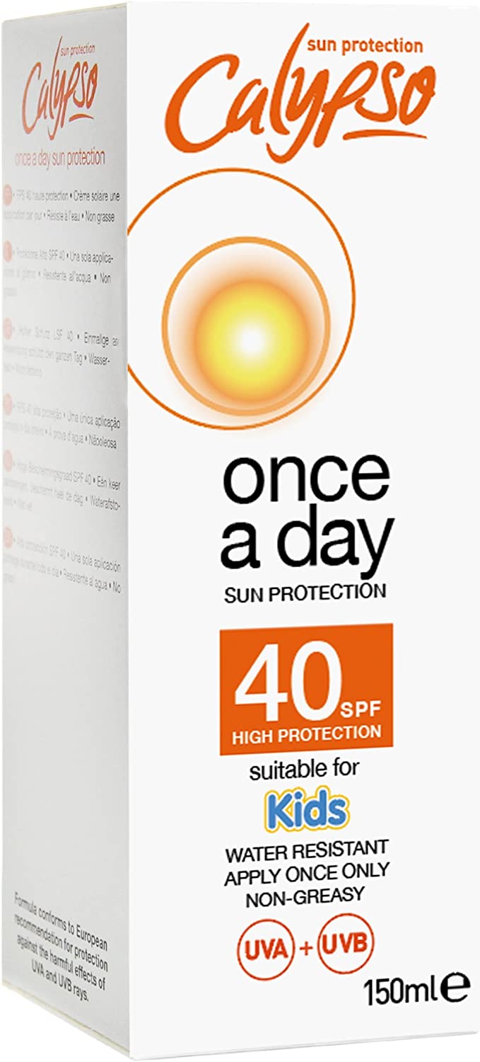 Calypso Kids Once a Day SPF40 Lotion UVA/UVB Water-Resistant 150ml