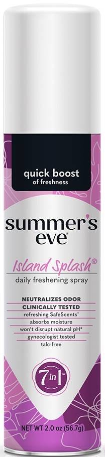 Summer's Eve Intimate Spray Island Splash Freshening Spray pH-Balanced 56.7 g