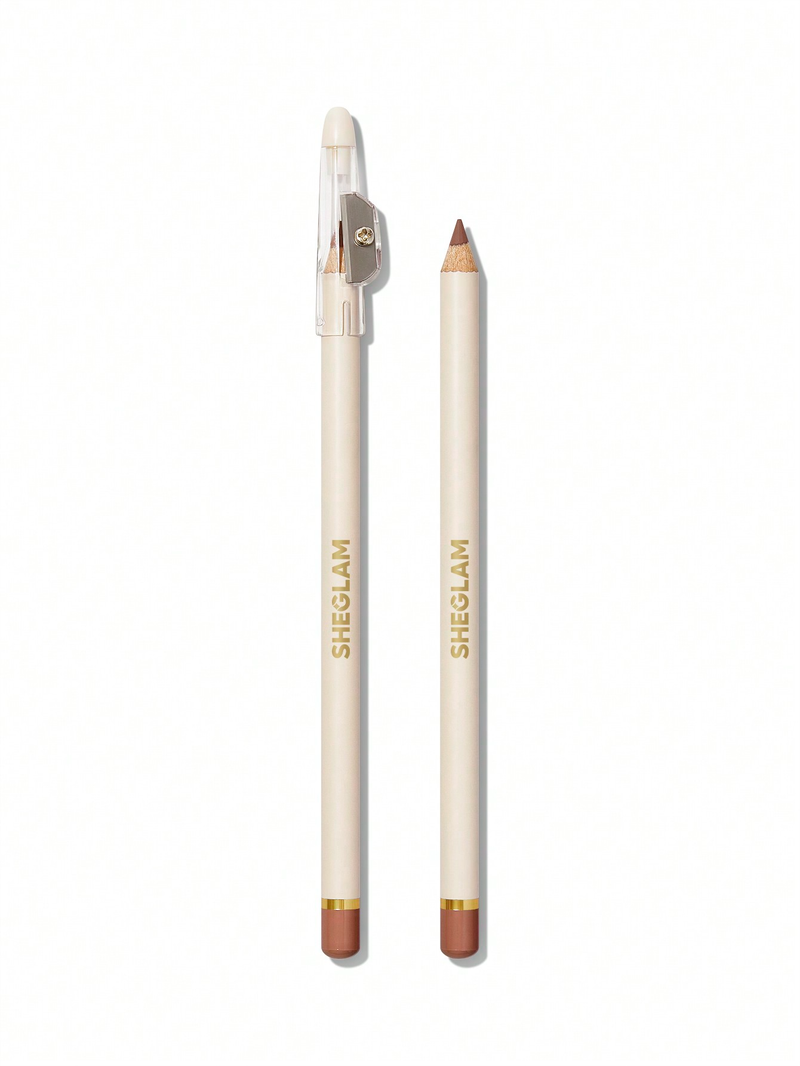 Sheglam Lip Facts Lip Liner Smooth Rich Color Toasted