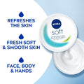 Nivea Cream Soft Moisturizing Cream Vitamin E Jojoba Oil 200 ml + 100 ml