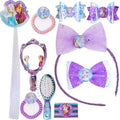 Townley Disney Frozen 2 Hair Accessories Set with Brush, Mirror and Light-Up Extension