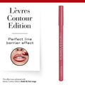 Bourjois Contour Edition Lip Liner Pencil Shea Butter Grape Seed Oil T02 Coton Candy Pink