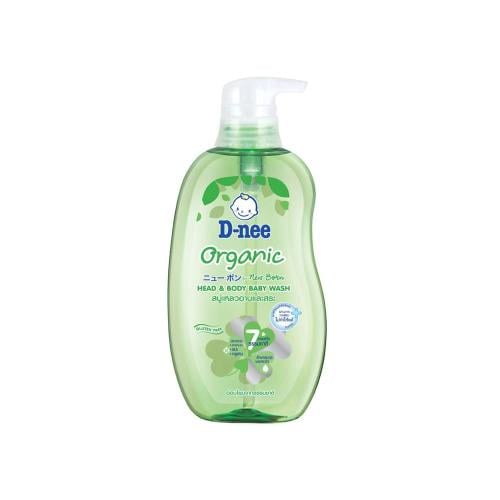 D-nee Organic Baby Head & Body Wash Gentle Formula for Newborns 200ml