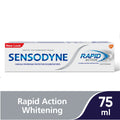 Sensodyne Rapid Action Toothpaste Paste Fluoride Sensitivity Care Brightening 75 ml