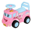 Evo Ice Cream Truck Foot-to-Floor Ride-On Toy, Pink, 20 kg Maximum User Weight