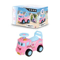 Evo Ice Cream Truck Foot-to-Floor Ride-On Toy, Pink, 20 kg Maximum User Weight