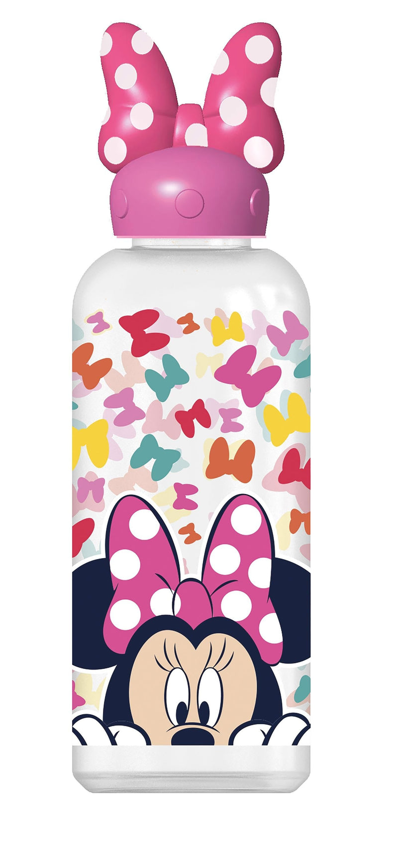 Disney 3D Figurine Straw Water Bottle Minnie 560 ml