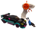 Pingao 1:20 Scale Cyberpunk RC Building Block Car, 2.4G Remote Control, 3.7V Lithium Battery, 265 Pieces