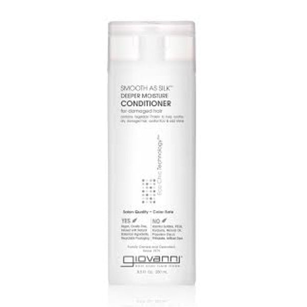 Giovanni Smooth As Silk Conditioner Plant-Based Smoothing Formula