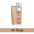 L'Oreal Paris True Match Liquid Foundation Natural Finish Hyaluronic Acid 4N Beige