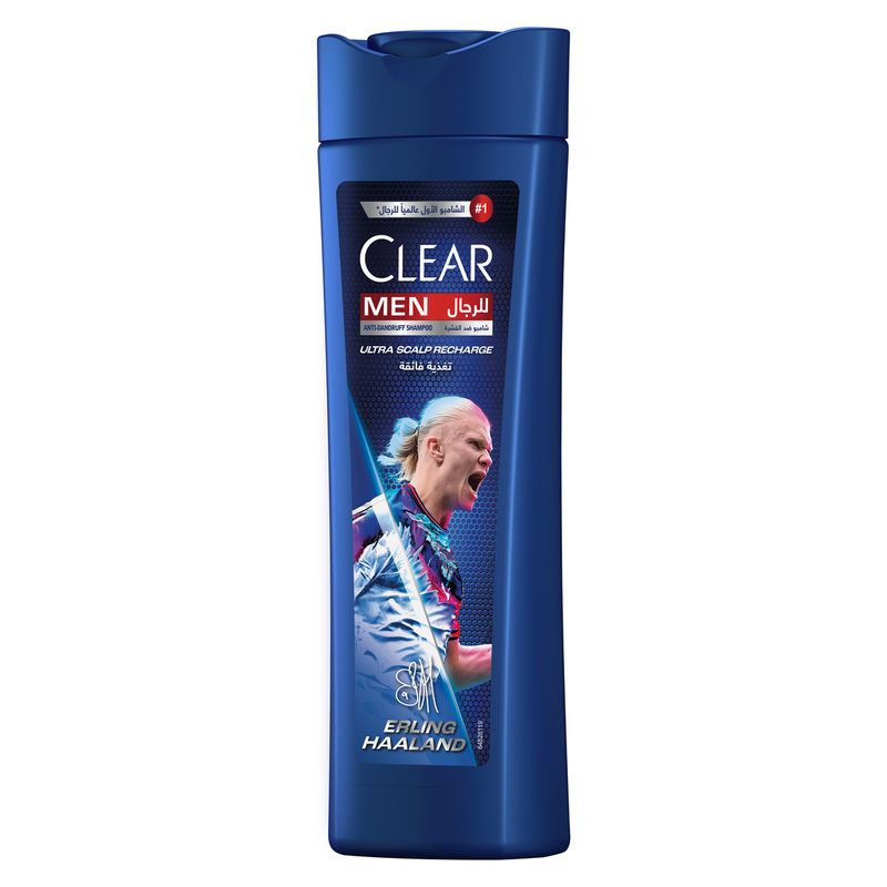 Clear Men Ultra Scalp Recharge Shampoo Haaland Edition