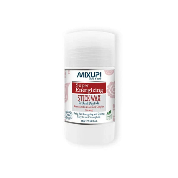 Mixup Super Energizing Peptide Stick Wax Strong Hold Baby Hair Styling 35g