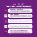 Aphogee Two-Step Protein Hair Treatment Cream for Damaged Hair, 473 ml