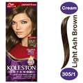 Wella Koleston Color Intense Cream Hair Color Kit Developer Light Ash Brown 305/1