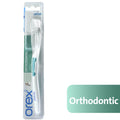 Orex Orthodontic Toothbrush V-Trim Soft Bristles for Braces, Fillings and Crowns, 1 Piece