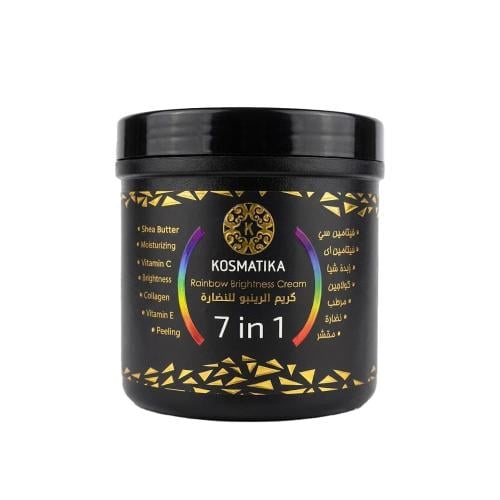 Kosmatika Rainbow 7-in-1 Radiance Cream Vitamin C Vitamin E Shea Butter Collagen 500 ml