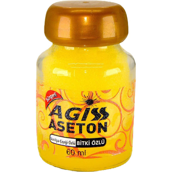 Agiss Nail Polish Remover Liquid, Acetone-Free Vanilla 50 ml