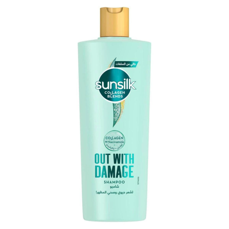 Sunsilk Out With Damage Shampoo, Collagen and Niacinamide, 350 ml