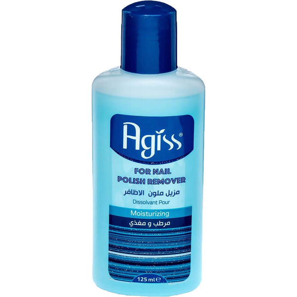 Agiss Nail Polish Remover Liquid Acetone-Free with Grape Seed Oil 125 ml