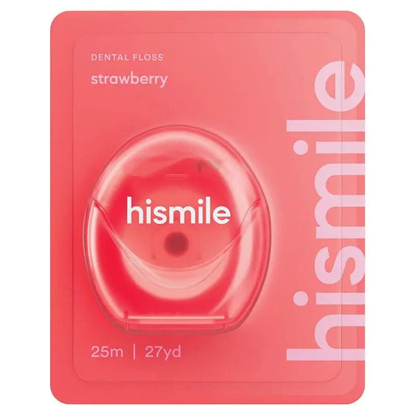 Hismile Dental Floss Strawberry Flavor 25 m