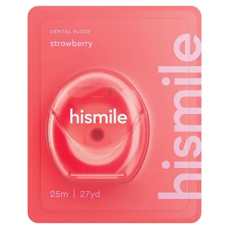 Hismile Dental Floss Strawberry Flavor 25 m