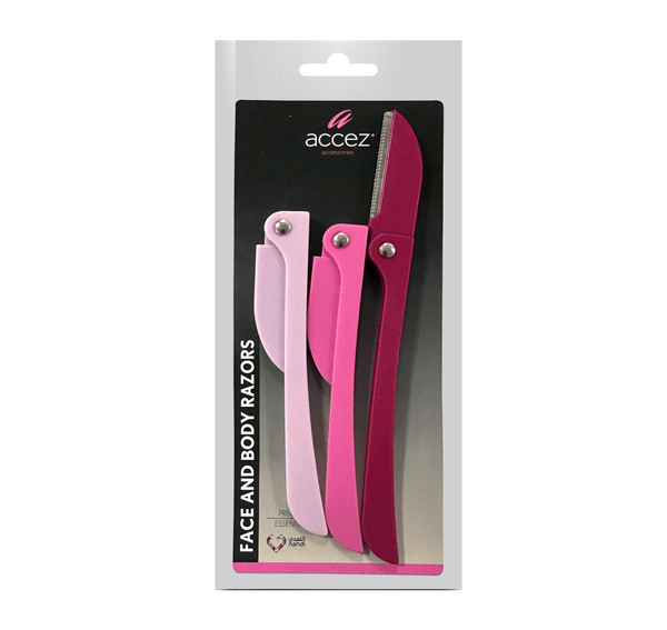 Accez Eyebrow Razor Face Hair Remover with Safety Cover, 1 Piece