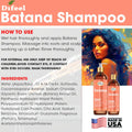 Difeel Elevated Batana Shampoo Liquid Formula Batana Oil Moisturizing Care