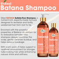Difeel Elevated Batana Shampoo Liquid Formula Batana Oil Moisturizing Care