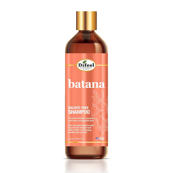 Difeel Elevated Batana Shampoo Liquid Formula Batana Oil Moisturizing Care
