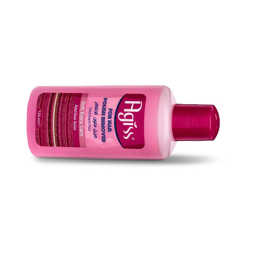 Agiss Nail Polish Remover Extra Care Acetone-Free Grape Seed Oil 125 ml