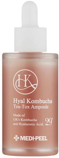 Medi-Peel Hyal Kombucha Tea-Tox Ampoule Hydrating Serum with Kombucha, Hyaluronic Acid and Ceramides