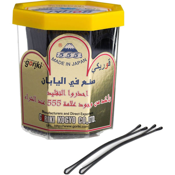 Goriki Jumbo Hair Pin Glossy Black 1 Pc