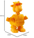 Jiggly Pets Gigi the Giraffe Dancing Interactive Toy with Music and Sound Effects, Yellow