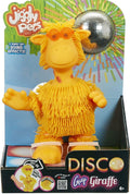 Jiggly Pets Gigi the Giraffe Dancing Interactive Toy with Music and Sound Effects, Yellow