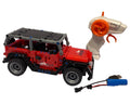 Pingao Come Alive Building Block RC Car Red Adventure Edition 448-Piece Kit