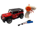 Pingao Come Alive Building Block RC Car Red Adventure Edition 448-Piece Kit