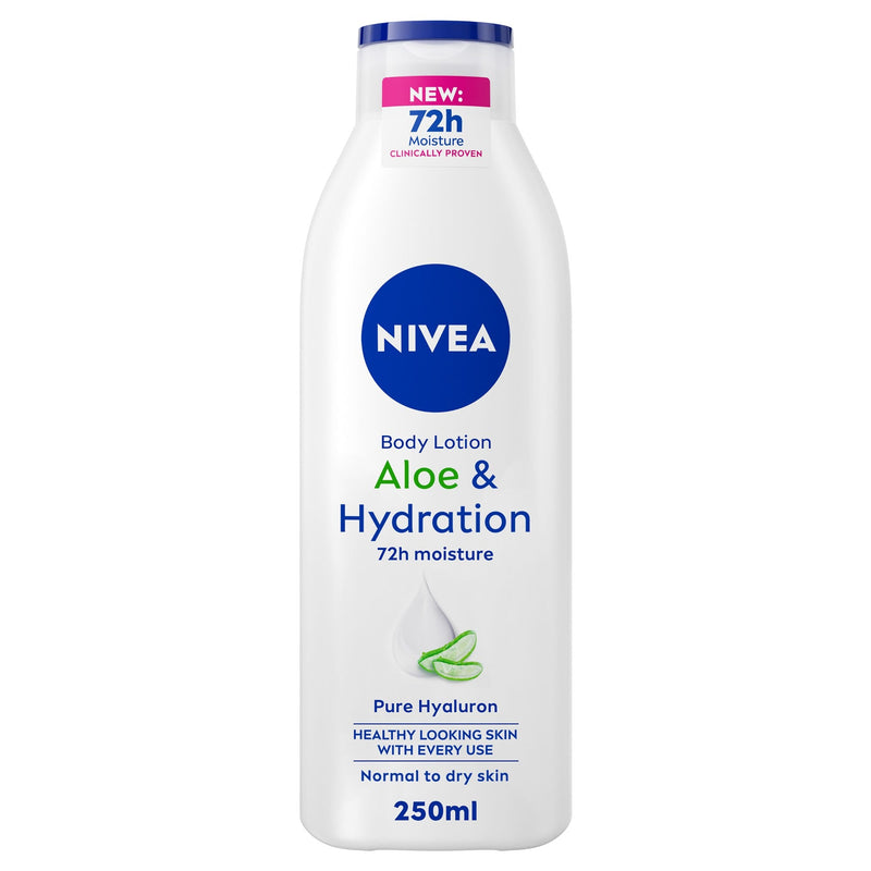 NIVEA Aloe & Hydration Body Lotion Pure Hyaluron for Normal to Dry Skin