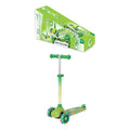Evo Dino Eclipse Light-Up Three-Wheel Children's Scooter with Lean-to-Steer Design