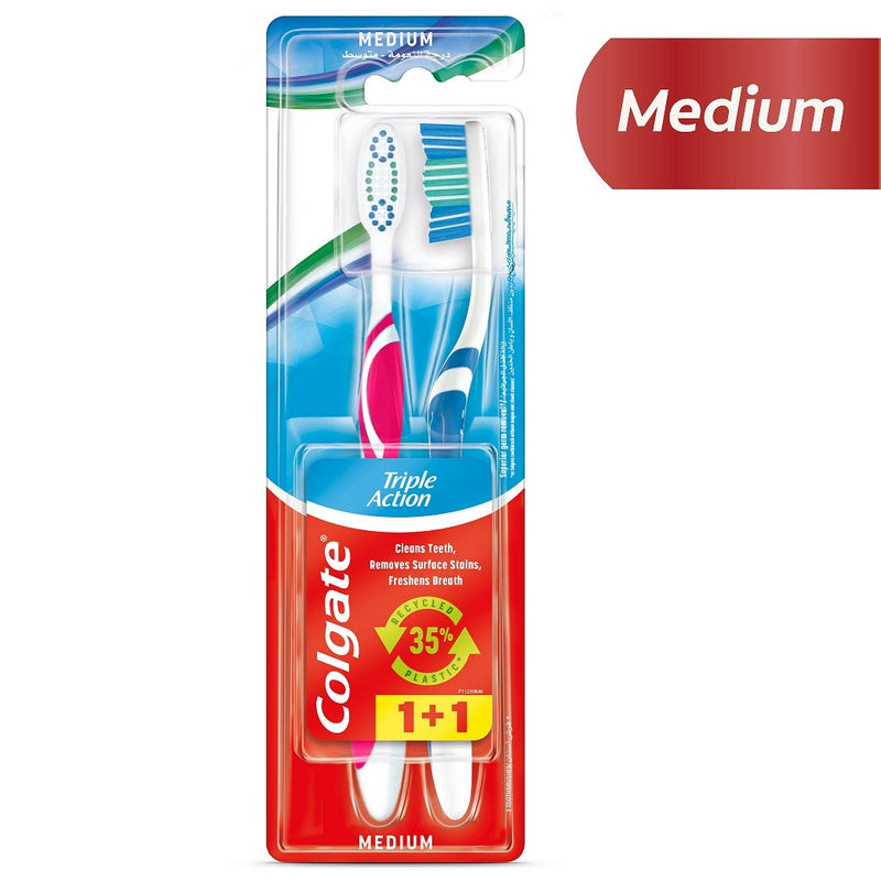 Colgate Triple Action Medium Toothbrush