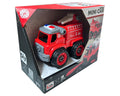 Lei Meng Toys Mini Car DIY Toy Bricks Fire Engine, 26-Piece Building Set