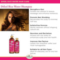 Difeel Rice Water Shampoo Liquid Sulfate-Free Hair Strengthening 354.9ml