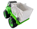 Lei Meng Toys Mini Car DIY Toy Bricks Garbage Truck Building Set, 25 Pieces, Ages 6+