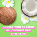 Ogx Nourishing + Coconut Milk Conditioner for Dry Hair, Sulfate-Free, 385ml