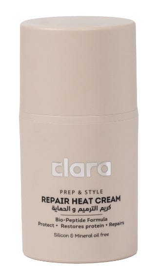 Clara Repair Heat Protection Cream Aloe Vera Silicone-Free 50 ml
