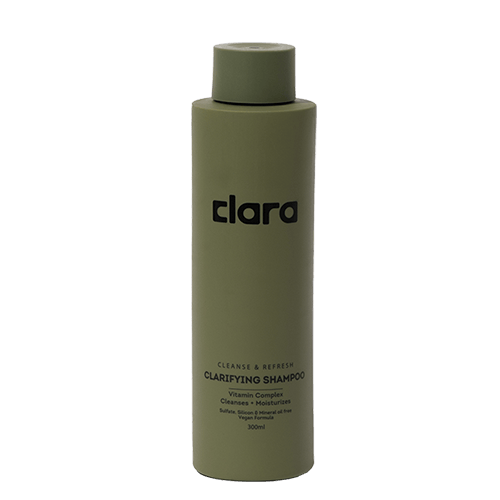 Clara Clarifying Shampoo Liquid Deep Cleansing Vitamin-Enhanced Formula 300 ml