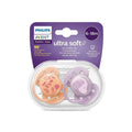 Philips Avent Ultra Soft Pacifier Flexible Silicone Teat Sensitive Skin 6-18 Months