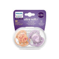 Philips Avent Ultra Soft Pacifier Flexible Silicone Teat Sensitive Skin 6-18 Months